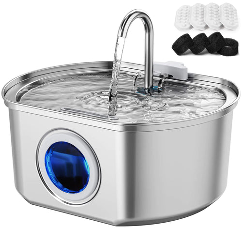 Cat Water Fountain Stainless Steel
