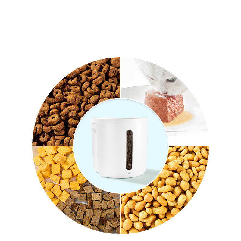 Cat  Vacuum Storage Bucket Pet Dog Food Sealed Moisture-proof Snack Storage Box