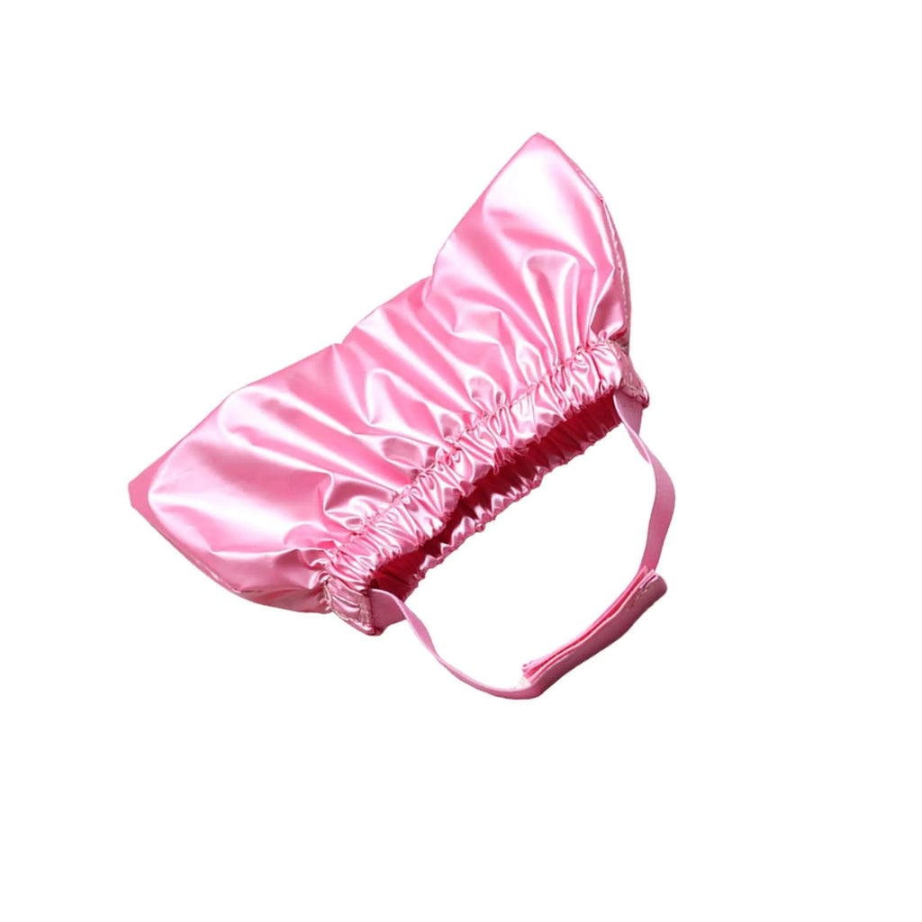 Pink Cat Shower Caps