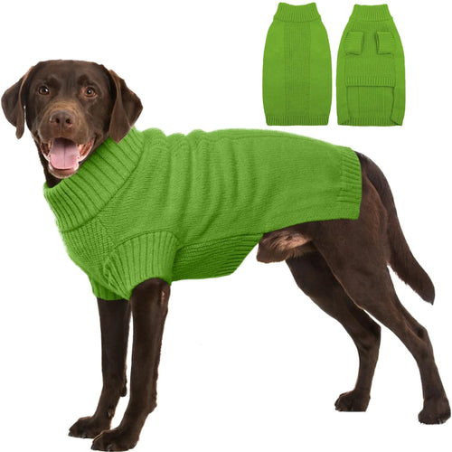 IECOii XL Dog SweaterLarge Dog Sweaters for Male Dogs Female DogsSoft Warm Dog Winter Sweater for Large DogsPet Dog Sweatshirt Fleece Dog Sweater for English BulldogCorgiBoxerX-Large